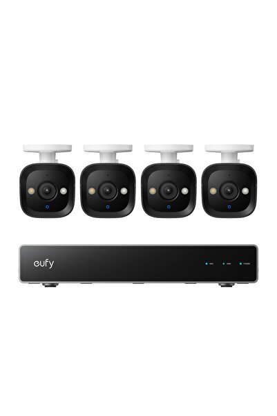 eufy Kit supraveghere video Security NVR PoE E40, Rezolutie 4K, Night Vision ...