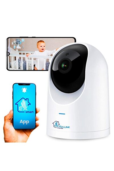 OEM Extralink Smart Life HomeEye Cameră IP PTZ Wi-Fi 2.5K 4MP pentru bebeluși