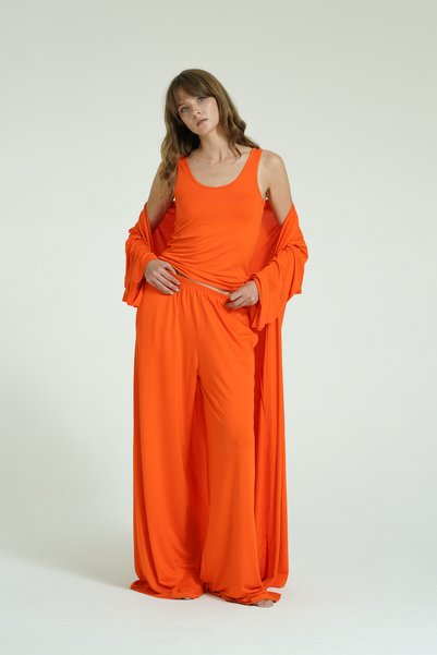 WAQUIN Belted Kimono