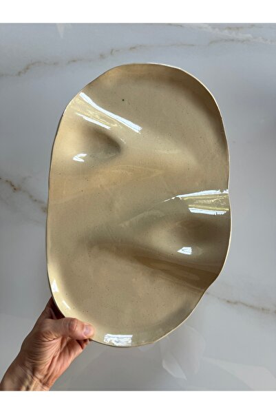 Pottery Seramik Peyni Tabağı