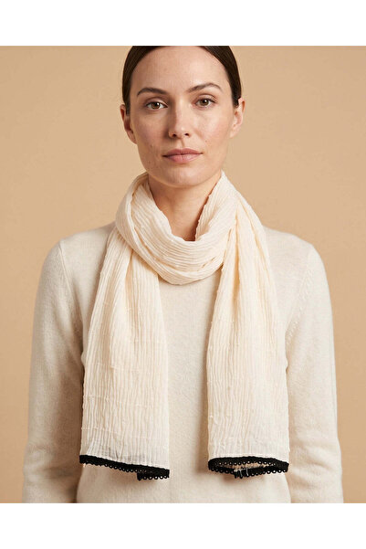 REDTAG Girls Beige Solid Scarf