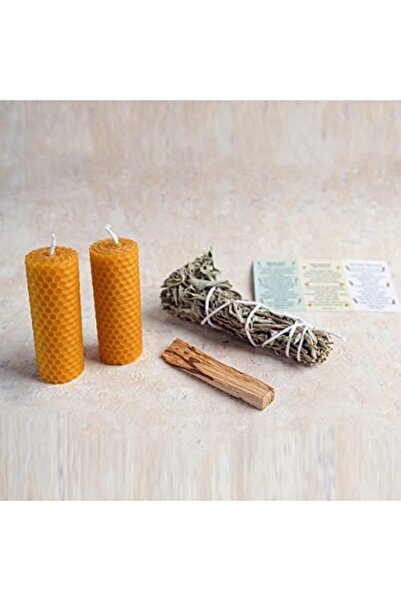 Yıldızan مجموعة تنظيف الجسم من nry shop MieBox (1 قطعة بخور بالو سانتو + 2 قط...