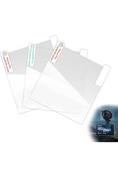Yıldızan edl shop 3 x şeffaf anti-statik filmler, ön cama yapışır, tüm dashca...