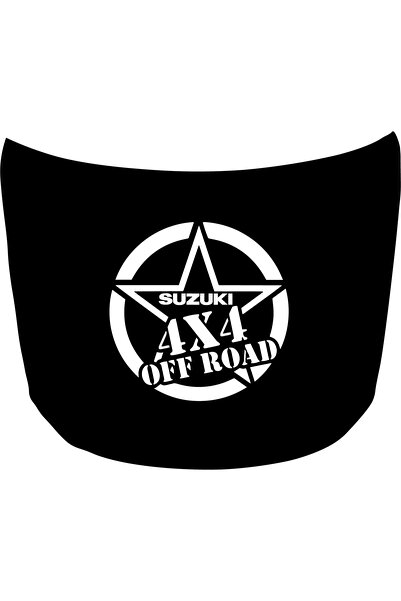 Amo-Stickers Sticker Auto Suzuki 4×4 Off Road Capota , laterale , luneta 50cm...
