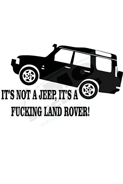 Amo-Stickers Fucking Land Rover 25cm Negru