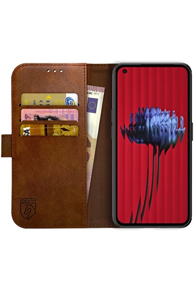 ROSSO Element PU Θήκη Πορτοφόλι Nothing Phone 1 - Brown
