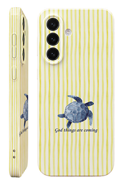 WANNA PROTECT Samsung A26 Turtle Protect Slim Parlak Tam Kaplayan Baskı Kamer...