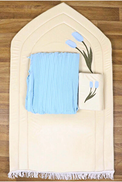 Generic Tulip Flower Prayer Set from the Mosque Store, a Padded Mat with Soft...