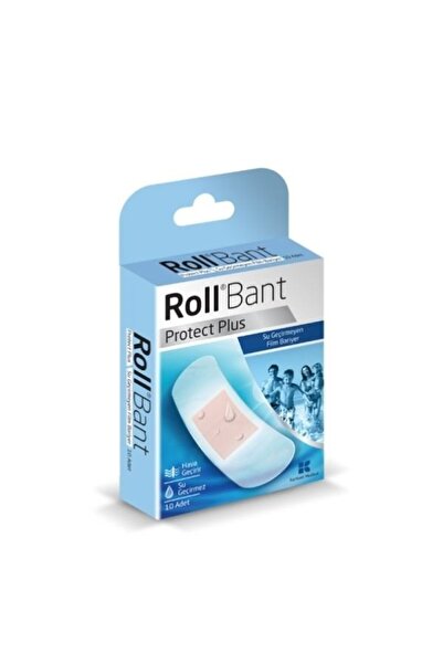 Roll Bant Protect Plus Su Geçirmeyen 10'lu Yara Bandı