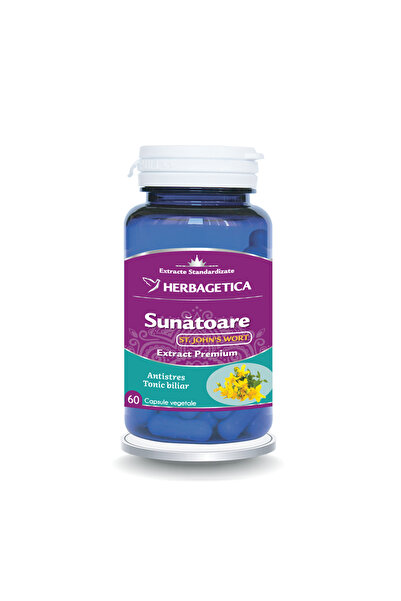 herbagetica Sunatoare (St. John Wort) 60cps vegetale
