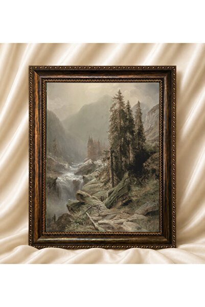 Tek Tasarım Vintage Framed Painting, Classic Antique Framed Painting Models