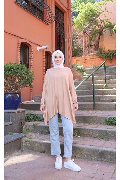 NİSUM MODA Casual Tunic with Slits on the Sides