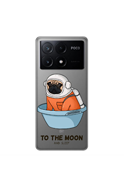 Other Xiaomi Poco X6Pro 5G To the moon Transparent Silicone TPU Θήκη