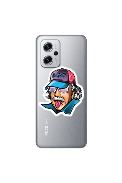 Other Xiaomi Poco X4 GT Einstein Transparent Silicone TPU Θήκη