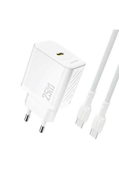 DUDAO A27CEU Încărcător GaN USB-C de 25W cu cablu