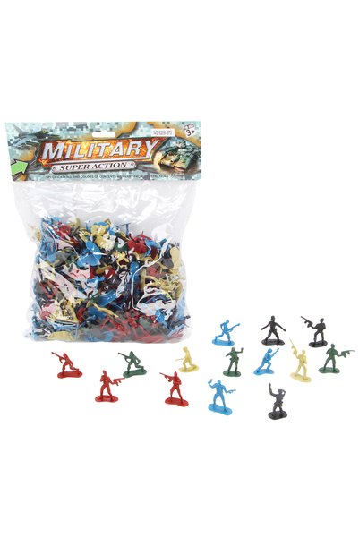Trifox Jucarie soldati, Trifox, Plastic, 3+, Multicolor