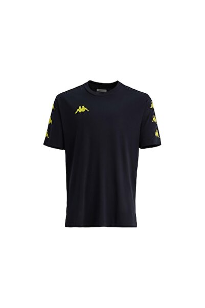 Kappa Tricou de antrenament din material interlock, Kappa, Domob, Negru, L