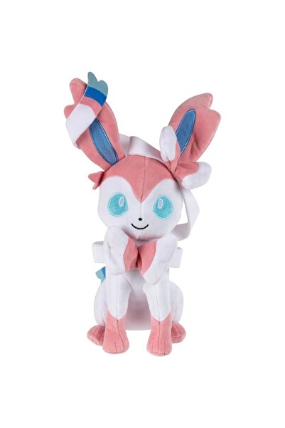 Jazwares Jucarie De Plus, Jazwares, Pokemon, Sylveon, 20 cm, 2 ani+, Spuma/Te...