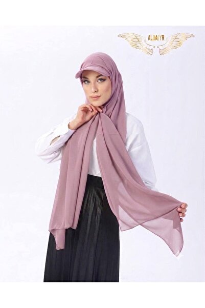 ALDAIYR Ready-Made Shawl Hijab with Hat and Bonnet Sandy