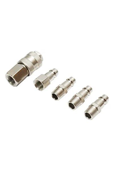 OEM Set 5 mufe rapide 1/4, pentru furtunuri aer comprimat si scule pneumatice