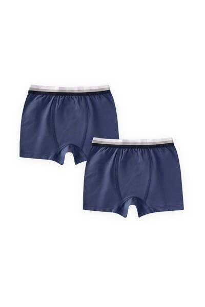 Cigit Double Boxer 2-9 Years Indigo Blue