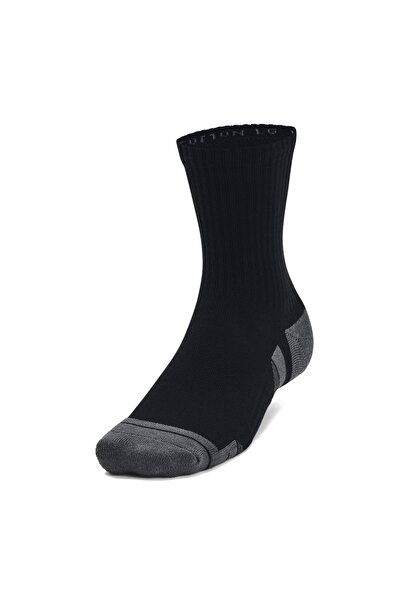 Under Armour ΒΑΜΒΑΚΙ ΕΠΙΔΟΣΕΩΝ 3 ΤΕΜΑΧΙΑ MID 1379530-001 Μαύρο