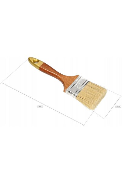 KOTARBAU Pensulă profesională de 2,5 inch pentru lac englezesc.