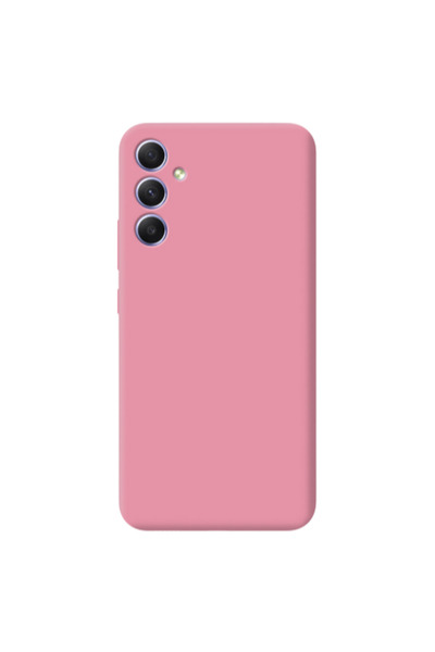 Other Samsung A34 -case Pink Colored Silicone TPU Θήκη