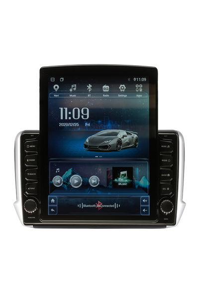 AUTONAV Navigație Android GPS dedicată Peugeot 208 2012-2018, Model XPERT, st...
