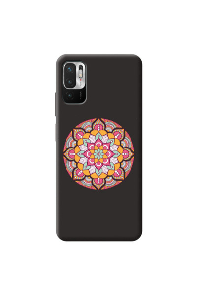 Other Xiaomi Redmi Note 10 Pro 5G Mandala D103 Black Colored Silicone TPU Θήκη