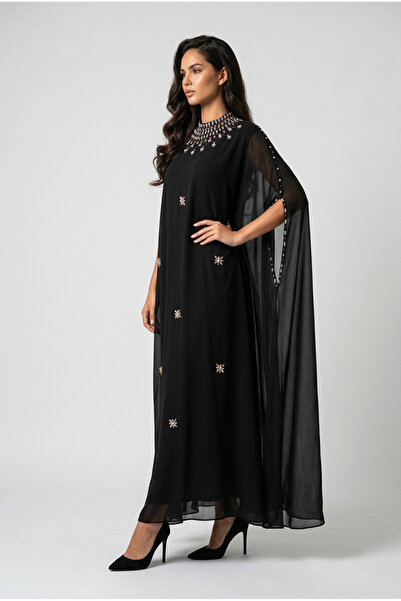DAR ALSALAAM Cape & Abaya - Black