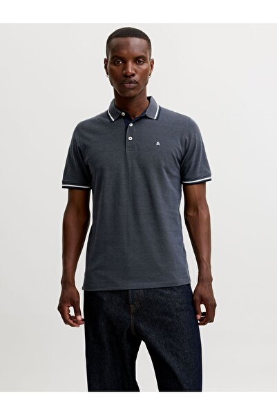 Jack & Jones Μονόχρωμο Πόλο Σερφάρι "