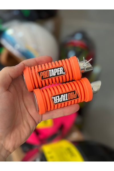 Palas Motor ProTaper TURUNCU arka basamak / Cg Cross ve Cub Motorlar İçin Mod...