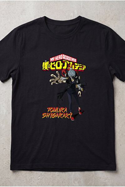 Silkensoul My Hero Academia Shigaraki Anime Printed Standard Cut Unisex Tshirt