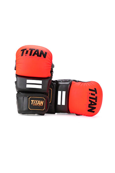 Titan Sport MMA Eldiveni Neon Turuncu Siyah Kaplumbağa Model