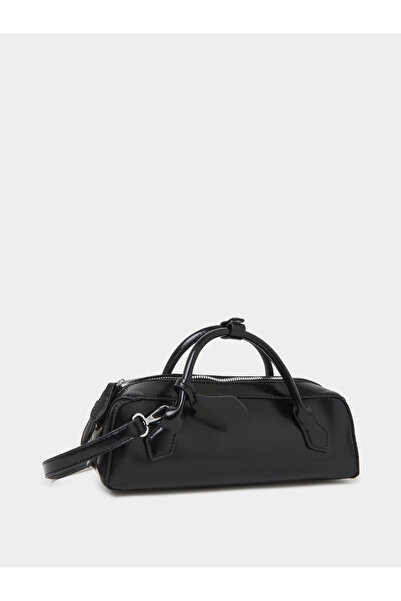 Styli Black Bowling Crossbody Bag