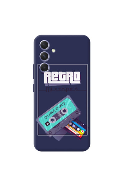 Other Samsung A26 Mixtapes Dark blue Colored Silicone TPU Θήκη