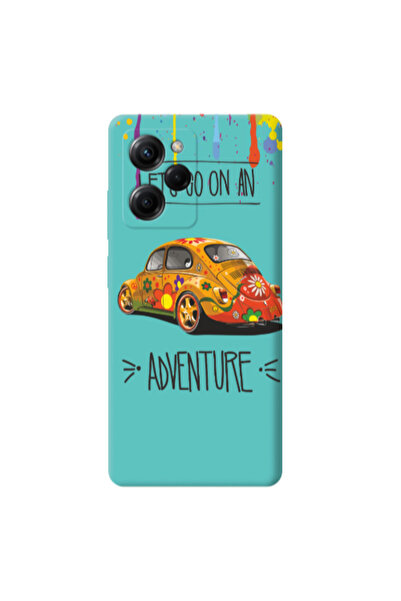 Other Xiaomi Poco X5 Pro Adventure Turquoise Colored Silicone TPU Θήκη
