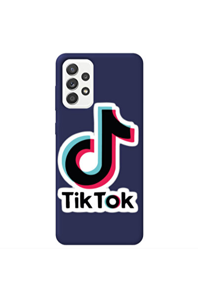 Other Samsung A52 Tik Tok Dark blue Colored Silicone TPU Θήκη