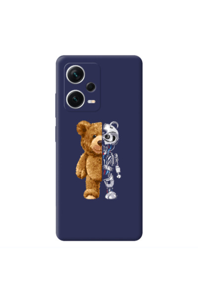 Other Xiaomi Poco X5 Glacier Dark blue Colored Silicone TPU Θήκη