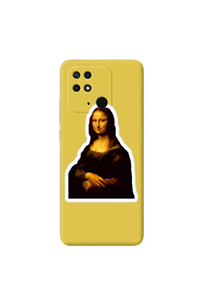 Other Xiaomi Redmi 10C Davinci Yellow Colored Silicone TPU Θήκη