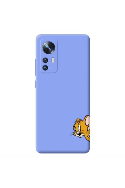 Other Xiaomi Mi 12 Jerry 2 Light Purple Colored Silicone TPU Θήκη