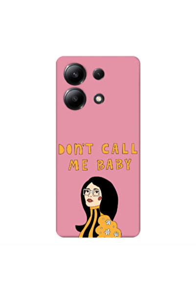 Other Xiaomi Redmi Note 13 4G Call me baby Pink Colored Silicone TPU Θήκη