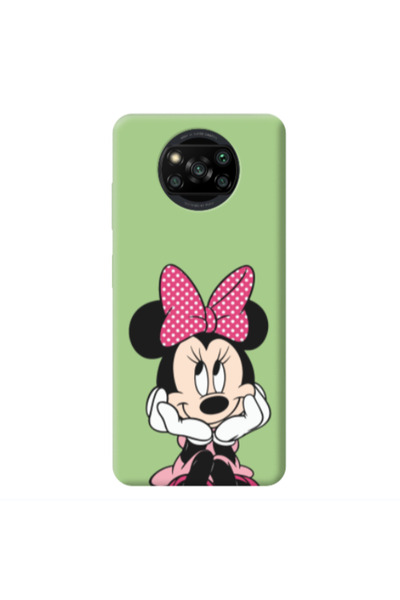 Other Xiaomi Poco X3 /X3 Pro Minnie 2 Light Green Colored Silicone TPU Θήκη