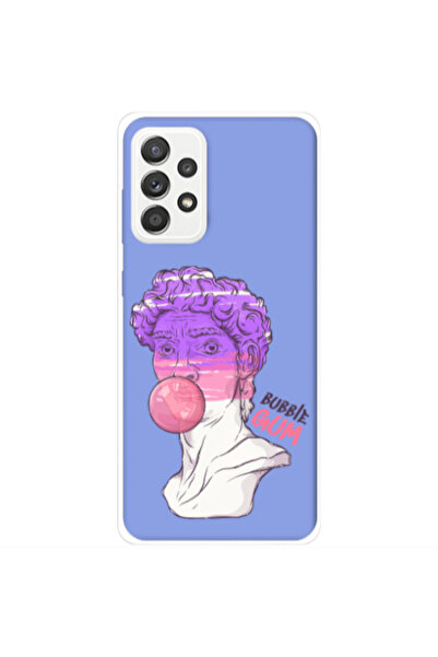 Other Samsung A33 Pin Bubble Light Purple Colored Silicone TPU Θήκη