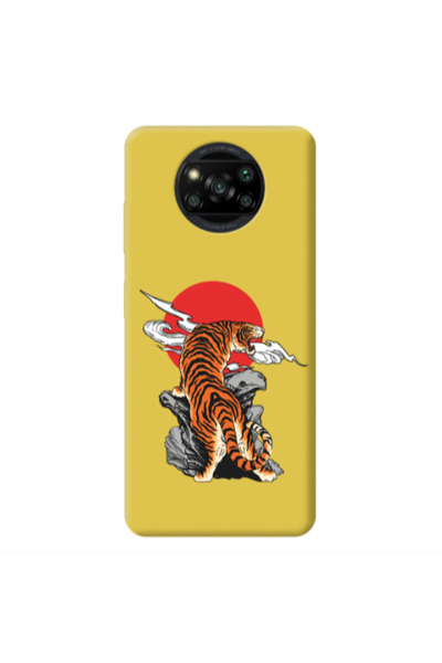 Other Xiaomi Poco X3 /X3 Pro Angry Gorilla Yellow Colored Silicone TPU Θήκη