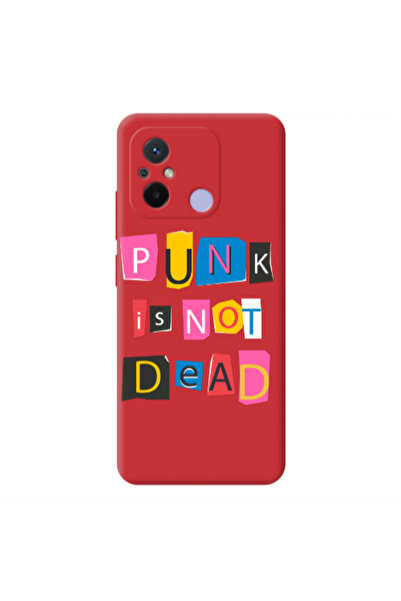 Other Xiaomi Redmi 12C Punk is not Dead Red Colored Silicone TPU Θήκη