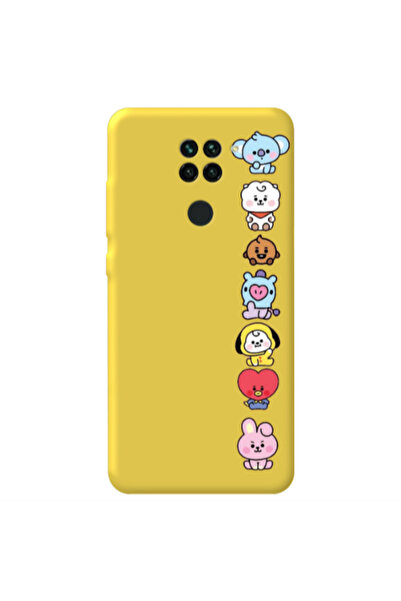 Other Xiaomi Redmi Note 9 Lovely animals Yellow Colored Silicone TPU Θήκη