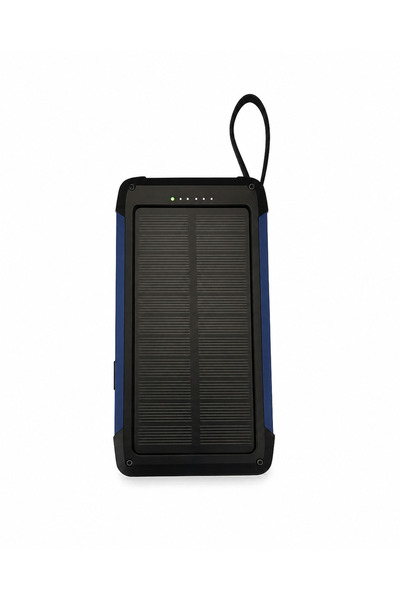 Paleon 3'ü 1 Arada Solar Powerbank Mavi