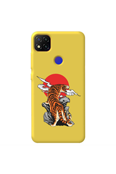 Other Xiaomi Redmi 9c Angry Gorilla Yellow Colored Silicone TPU Θήκη